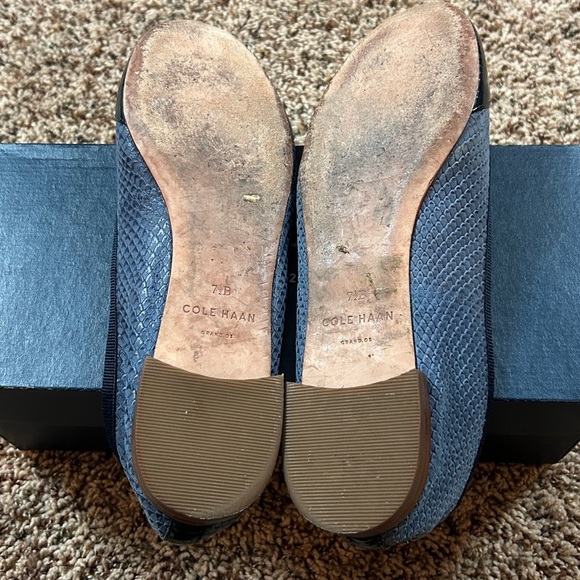 Coie Haan 'Sarina' Ballet Flat Washed Indigo 7.5 - Picture 5 of 6